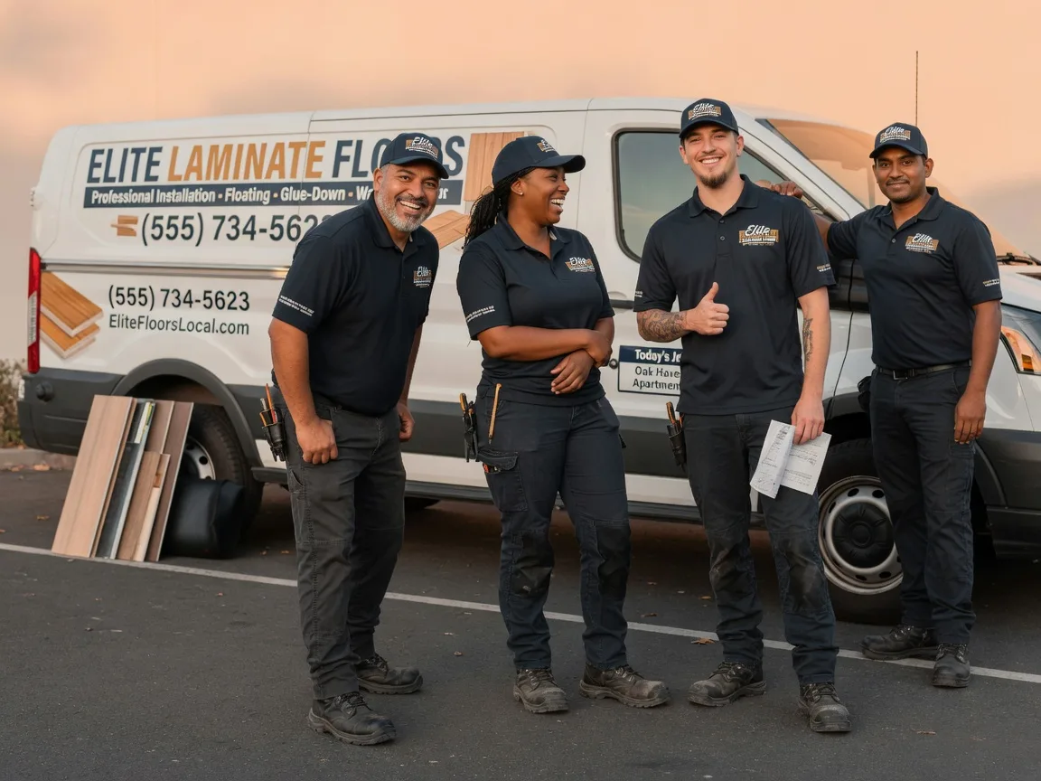 Laminate flooring installation company in East Fultonham, OH